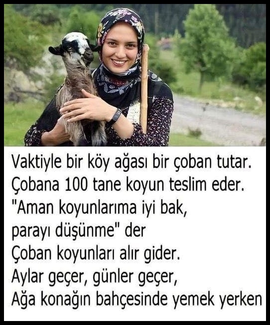 Vaktiyle bir köy ağası bir çoban tutar galerisi resim 1