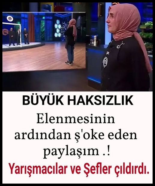 Dün akşam Masterchef'te büyük haksızlık yaşandı. galerisi resim 1