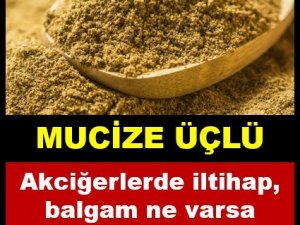 Akciğerlerde iltihap, balgam ne varsa söküp atıyor