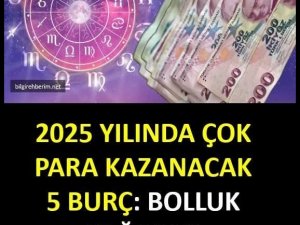 2025 yılında en çok para kazanacak 5 burç