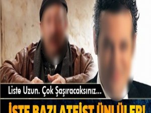 İşte bazı Ateist ünlüler