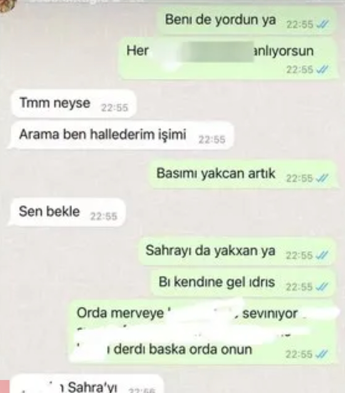 Sahra ve Seda olayında mesajlar ifşa edildi! galerisi resim 4