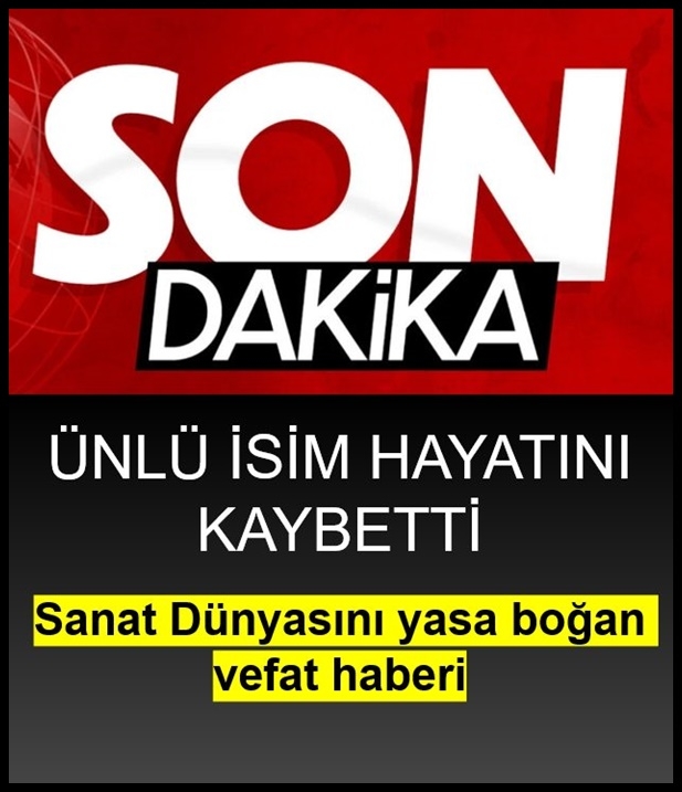 Sanat dünyasını yasa boğan ö'lüm! galerisi resim 1