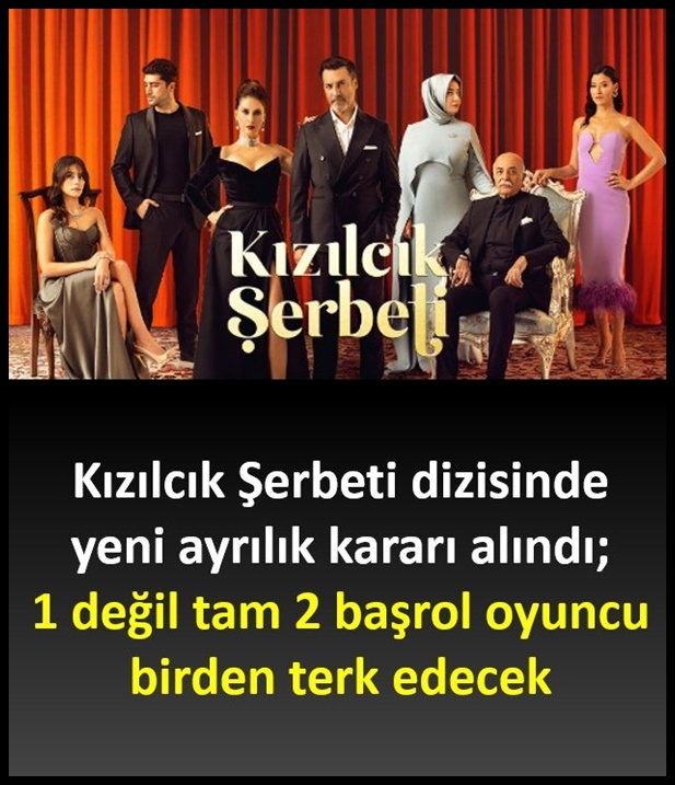 Kızılcık Şerbeti dizisinde yeni ayrılık kararı galerisi resim 1